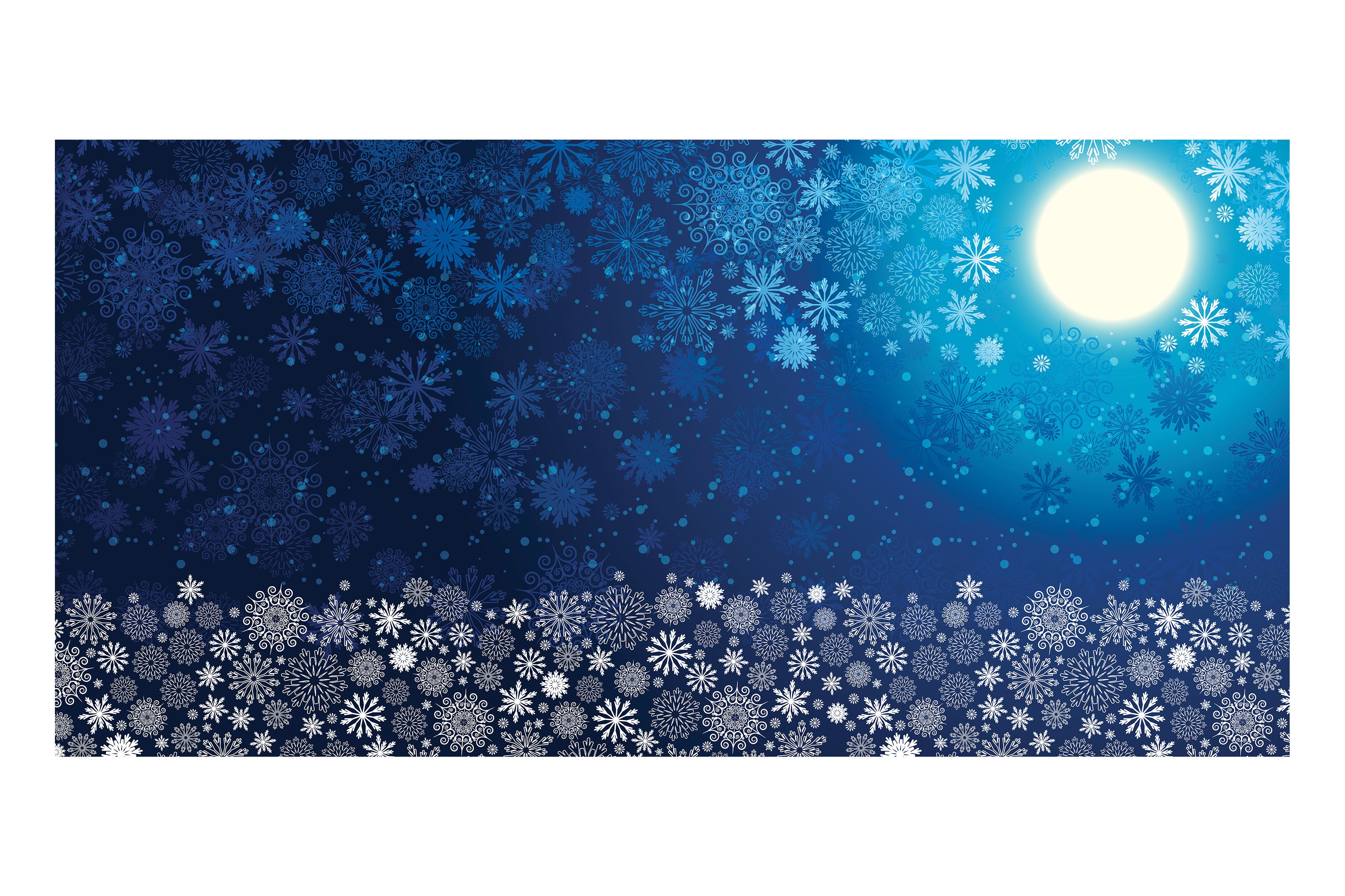 Winter Moon Theatre Backdrop