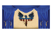 Antique American Stage Theatre Backdrop