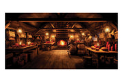 Medieval Tavern Interior Theatre Backdrop