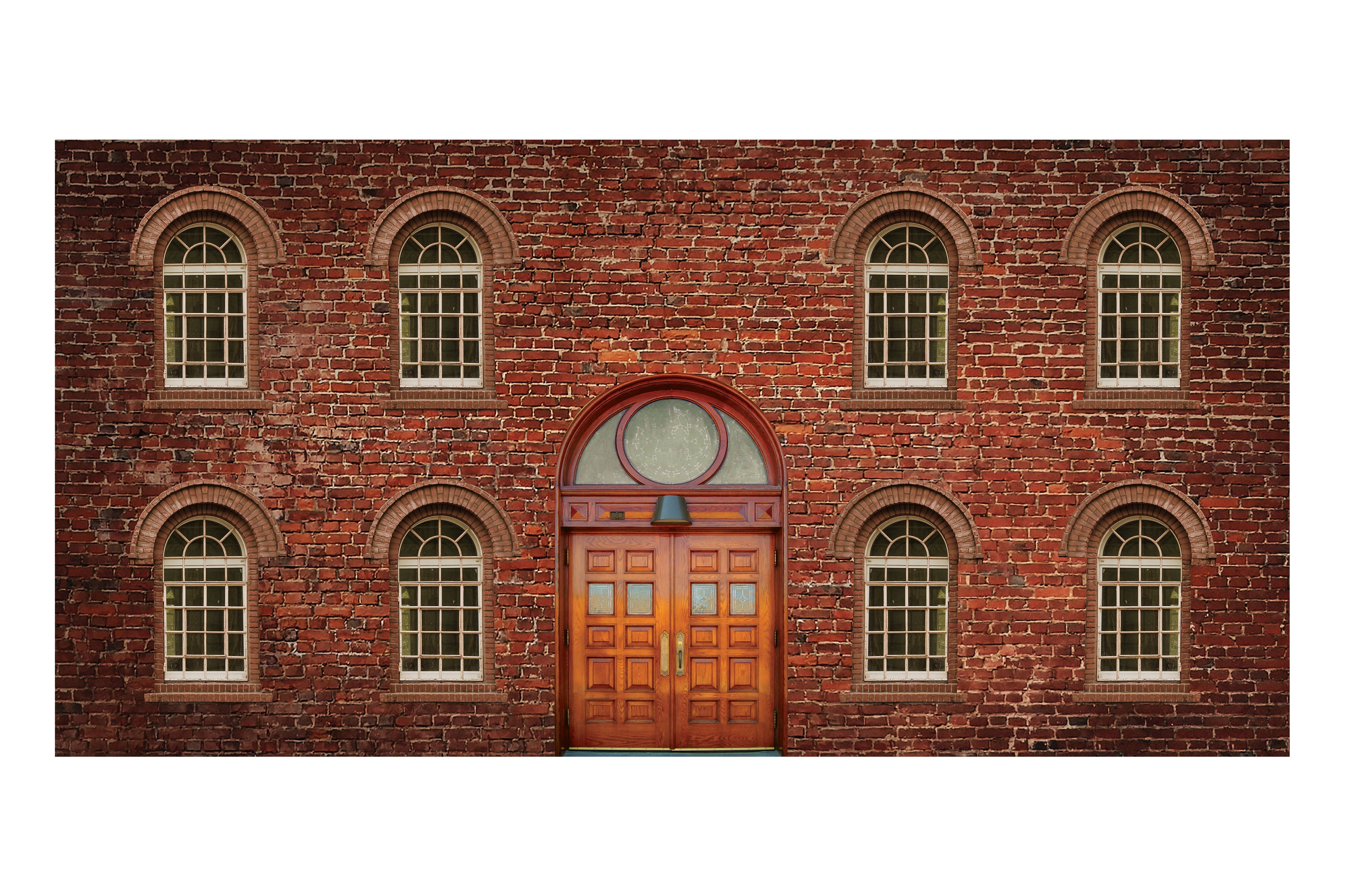 Vintage Club Entrance Theatre Backdrop