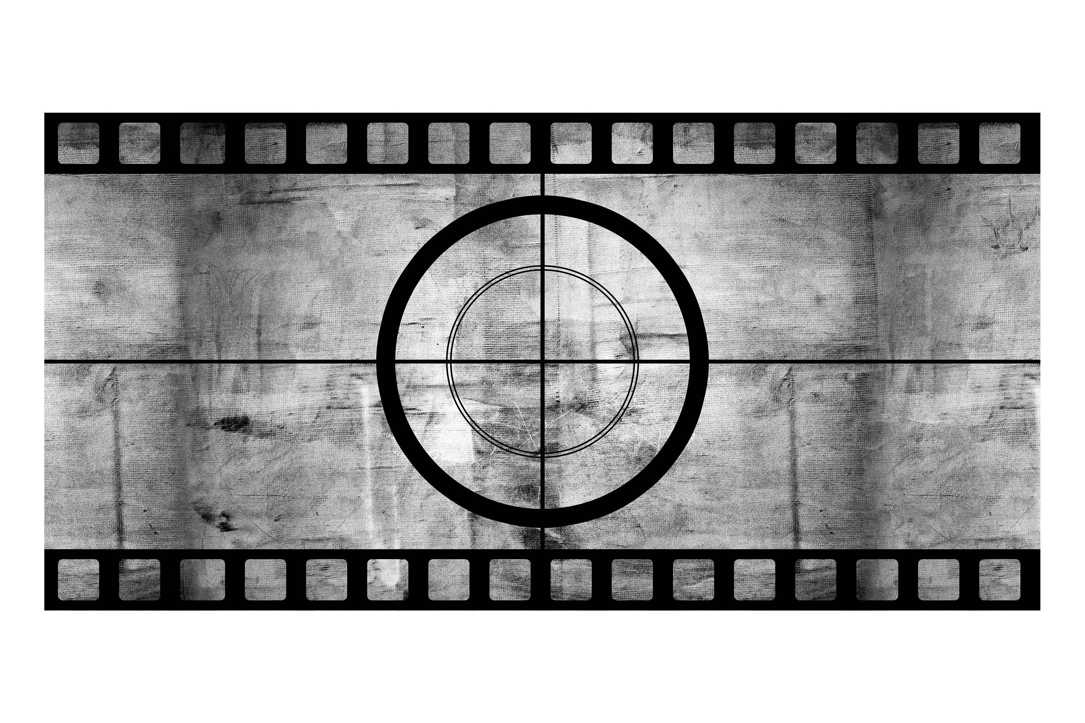 Vintage Film Reel Theatre Backdrop