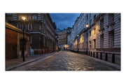 Vintage Side Street Theatre Backdrop