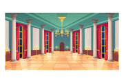 Nighttime Ballroom Theatre Backdrop