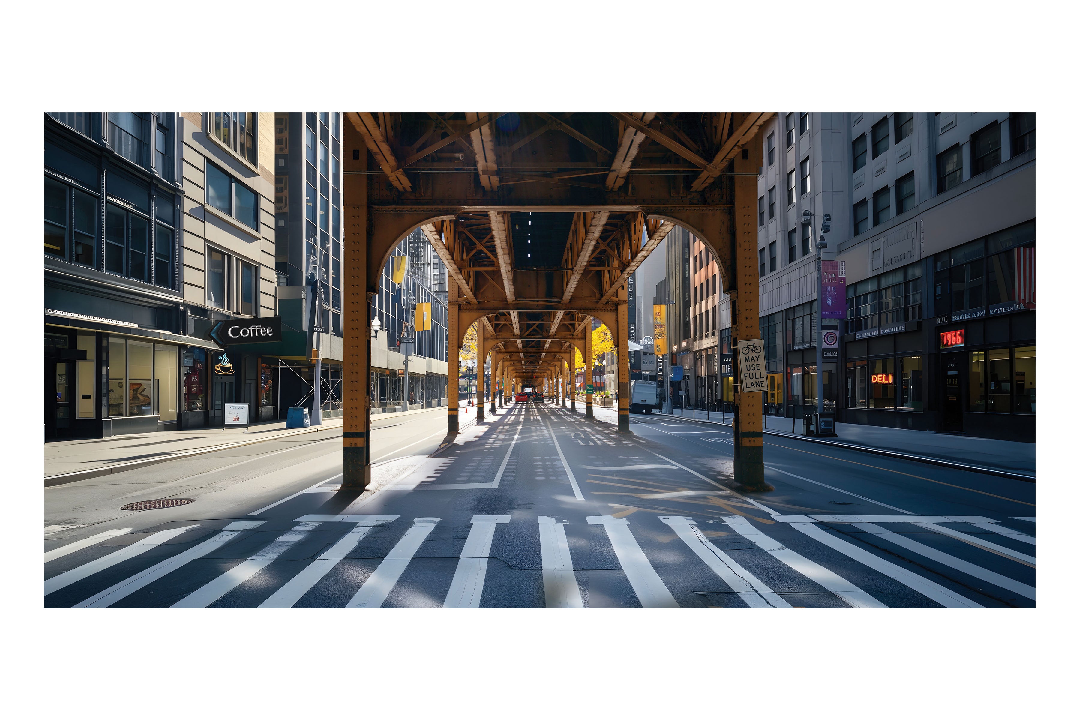 Under the Tracks Theatre Backdrop