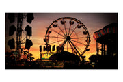 Fairgrounds at Sunset Theatre Backdrop