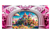 Sweet Candy Kingdom Theatre Backdrop