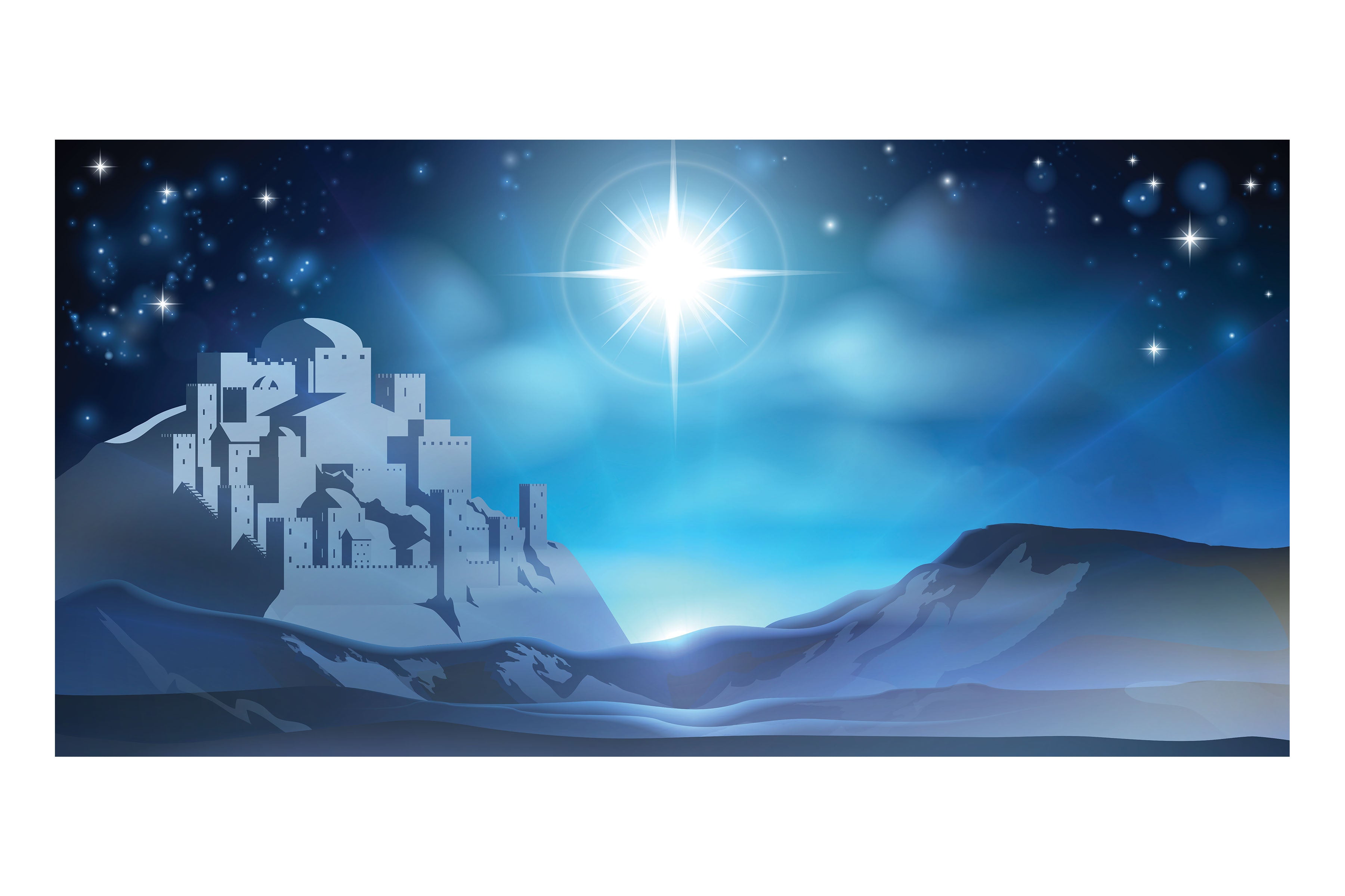 Holy Night Theatre Backdrop