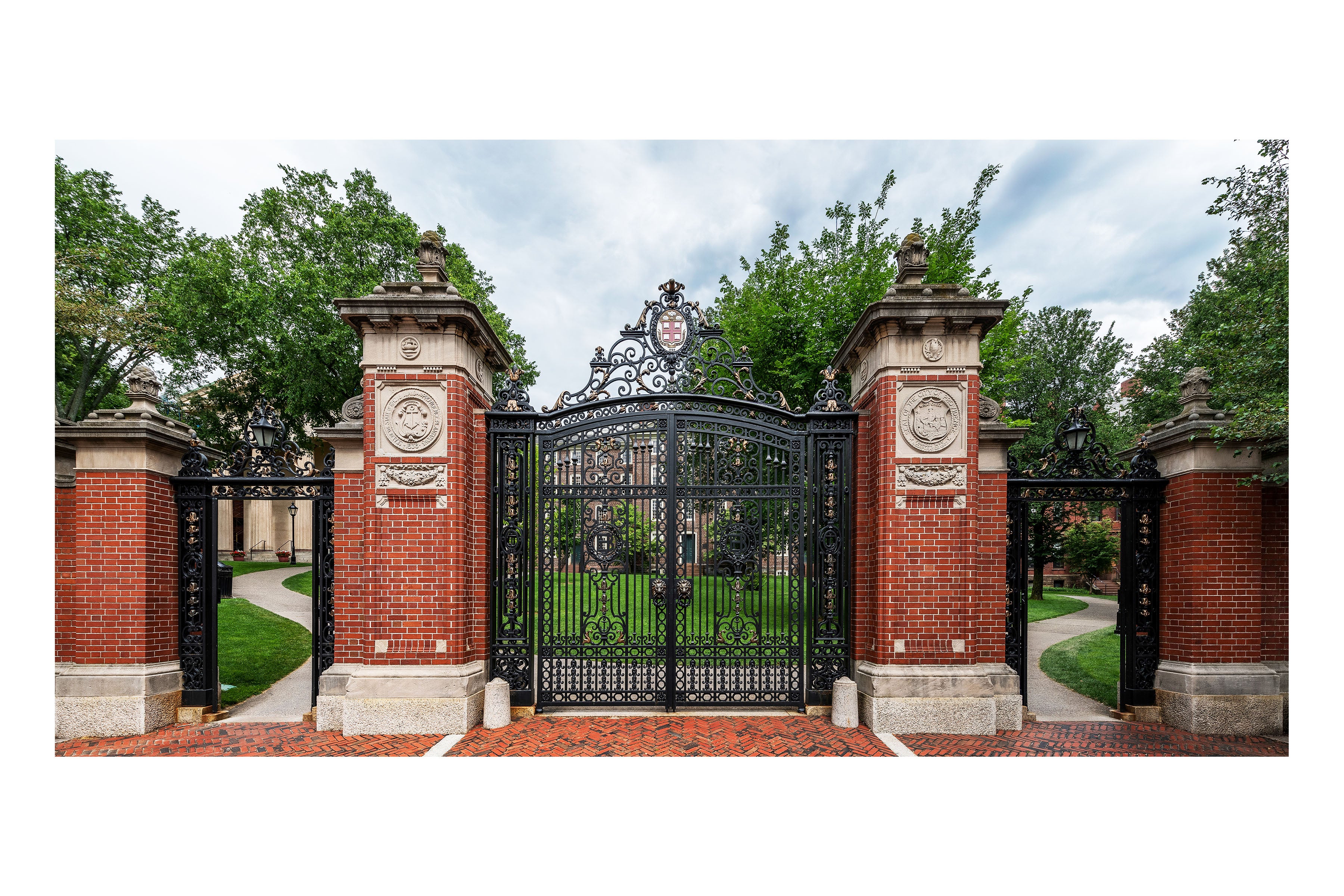 University Gates Theatre Backdrop