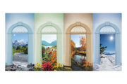 Doorways of the Seasons Theatre Backdrop