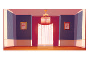 Antique Dining Room Theatre Backdrop