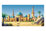 Middle Eastern Palace Theatre Backdrop